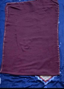 Elegant Purple Abaya Dress