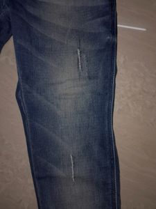 blue denim dungarees
