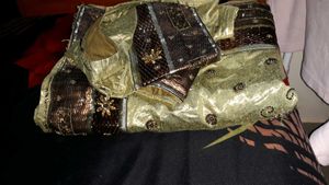 New Heavy Bridal Saree With BlouseFrom Kalyan Silk