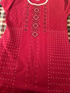 Red Printed t shirt brand new
