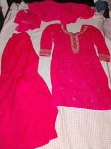 Pink Kurta Set