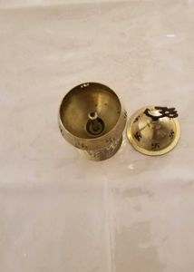 Brass akhanda jyothi deepam set of 2