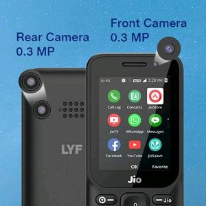 JIO Phone KeyPad Mobile 2.4 INCHES Display 2000 mAh Battery. With All Accessories