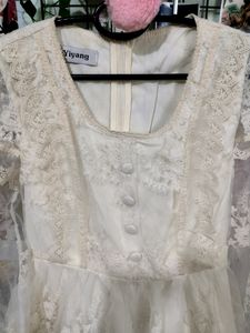 Imported Embroided Dress✨