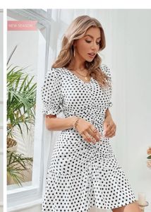 Polka Dot Mini Dress