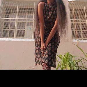 Floral Print Kurta Pant