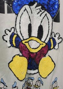 oversized cartoon long tshirt
