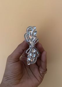 Sparkling Bow Hair Clip