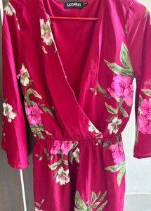 Floral Print Mini Dress