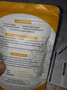 Turmeric Wax Powder Painless Hair Removal Product