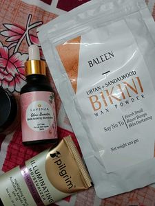 Primer, Illuminating Moisturizer And Wax Powder