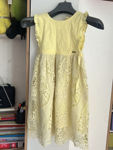 Lemon Colour Frock