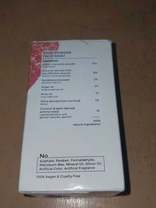 BRILLARE 100% Natural Rose Powder Face Wash