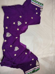 Party Wear Saree With Blouse