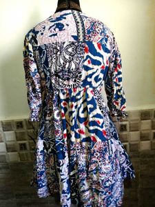 M/L Chest 36 -38 inches Boho Print Dress Size