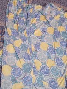 Citrus Print Night Suit