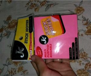 Sticky notes flouresent paper( 100 )