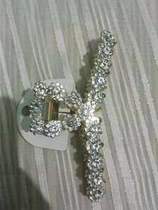 Sparkling Rhinestone Hair Claw Clip