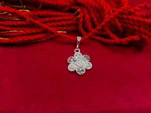 Silver Om Pendant
