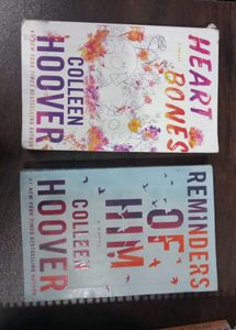 Colleen Hoover Books - Heart Bones & Reminders