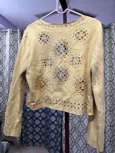Cut Out Yellow Shrug