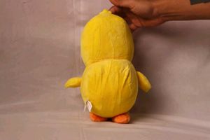 Cute Yellow Plush Duck