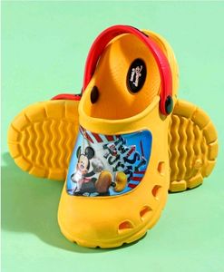 Cute Walk By Babyhug Clogs Mickey Mouse Print