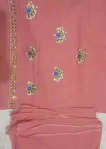 Rajputi Cotton Jod With Odhni Pitch Colour