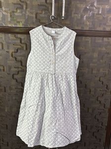 A-LINE IMPORTED COTTON DRESS