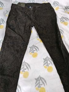 Paisley Print Trousers