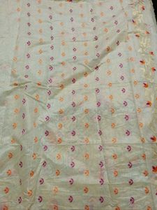NEW Cotton Resham Saree
