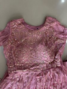 Elegant Pink Lehenga Choli Set