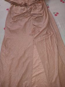 Lurex Bodycon red Carpet Dress