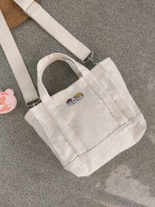 Korean Canvas Bucket Bag