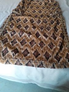 Vintage Brown Patterned Dress