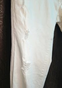 White DENIM JEANS for Women
