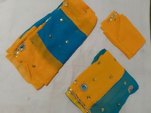 Haldi Lahenga Choli Fabric And Dupatta