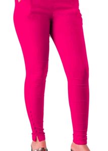 Hot Pink Casual Pants