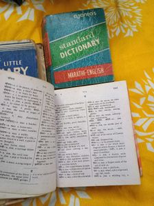 3 Different Language Dictionary