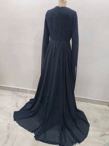 Navy Blue embellished Gown