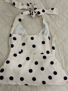Polka Dot Halter Top