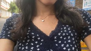 Floral Lace Trim Top