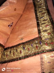 Full Net Saree With Blouse Piece Inside