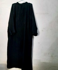 Black Straight Abhaya Abaya Burqa Burkha