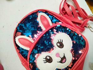 Cute Bunny Colour Changing Backpack