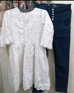 stylish beautiful designer Jeans Set