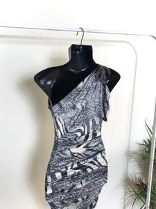 Multi Colour Imported Printed Bodycon Dress Women