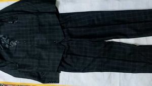 Men's Checked Formal Suit
