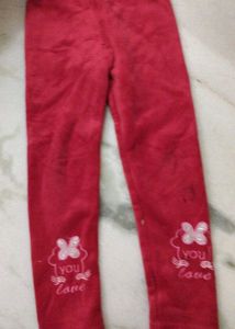 Cute Red Leggings