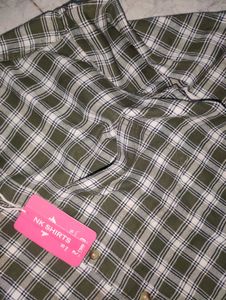 Men Casual Check Shirt